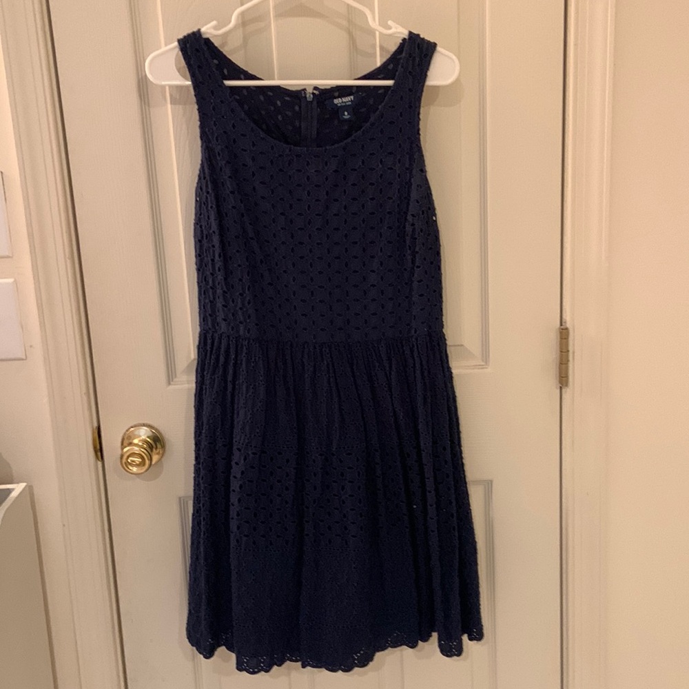 Old Navy size 8 eyelet dress